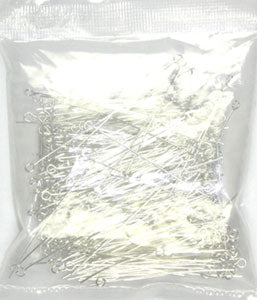 22601212 Eye Pins 1.5in 22ga(.025) Silver LF NF 500 pieces