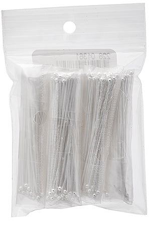 22601361 Head Pin 2in with Big Ball(2mm) 20ga(.032) Silver LF NF 250 pieces