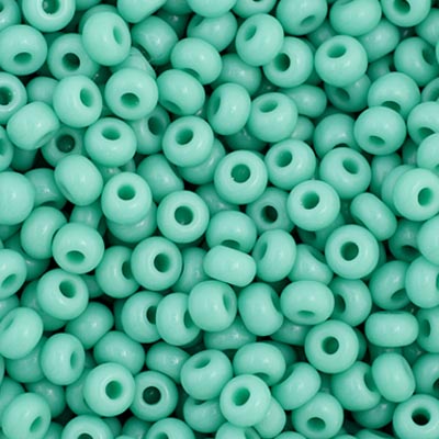 66434910B Czech Seed Bead 11 Opaque Turquoise 250g