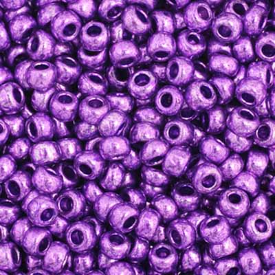 66435025B Czech Seed Bead 11 Metallic Purple