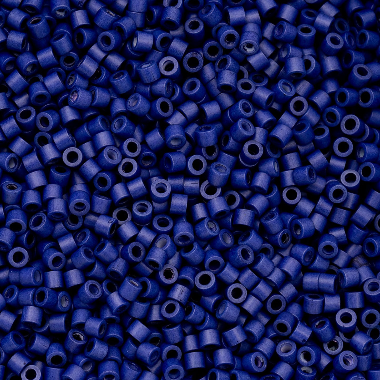 697cy11-1070 Cylin Bead sz 11 25g Bag Cobalt Blue Matte
