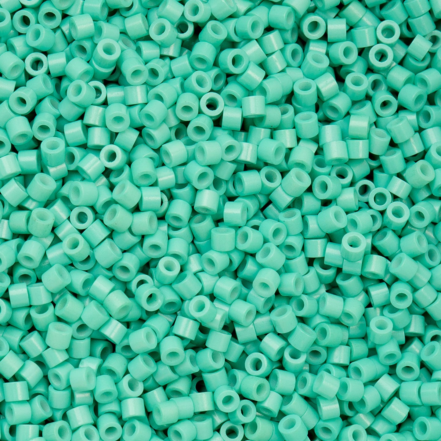 697cy11-1078 Cylin Bead sz 11 25g Bag Opaque Vibrant Turquoise