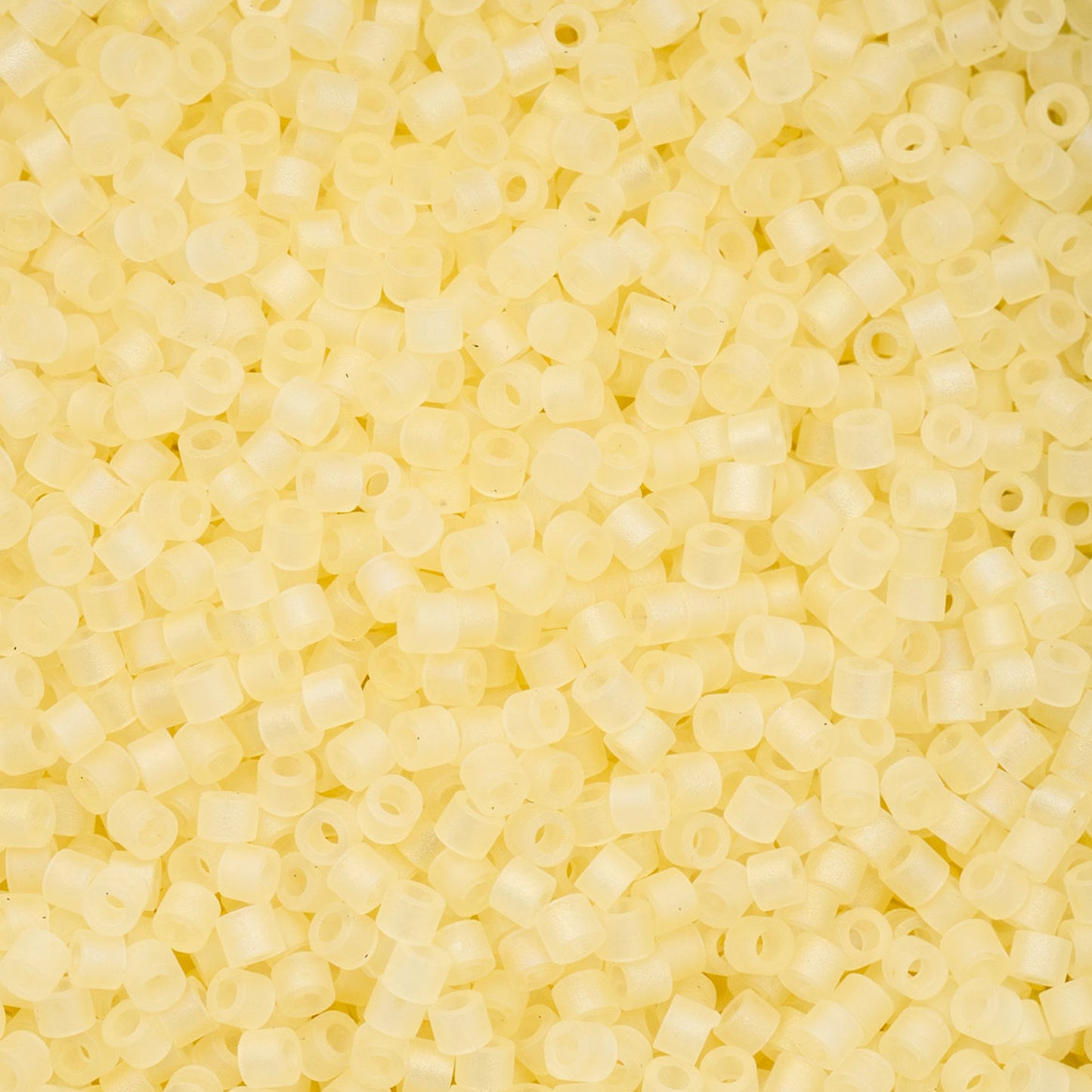 697cy11-1174 Cylin Bead sz 11 25g Bag Matte Macaron AB - Yellow