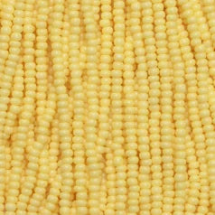 79G1161S Czech Preciosa sz 11 Solgel Chalk Yellow