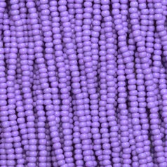 79G1173S Czech Preciosa sz 11 Solgel Chalk Violet