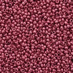 79M1051L Czech Seed Beads, 10 Metallic Red