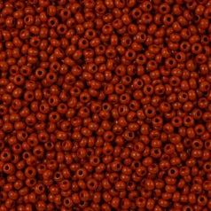 79O1102L Czech Preciosa sz 11 Opaque Brown