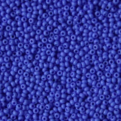 79O1109L Czech Preciosa sz 11 Opaque Medium Blue