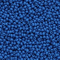 79O1114L Czech Preciosa sz 11 Opaque Med. Blue
