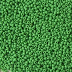 79O1117L Czech Preciosa sz 11 Opaque Lime Green 11