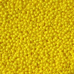 79O1131L Czech Preciosa sz 11 Opaque Light Yellow