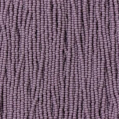 79O1304S Czech Seed Beads, Opaque Mauve (strung) sz 13