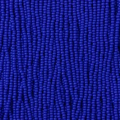 79O1310S Czech Seed Beads, Opaque Royal Blue (strung) sz 13