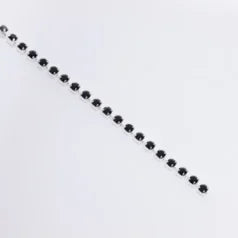 B55-10017 Jet Rhinestone Banding Size 6.5 ( Approx.2.0 – 2.1 mm)