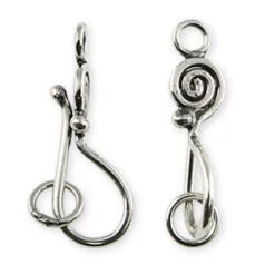 BS09-1754 Bali Silver – Clasp 6x18mm .925 Sterling Silver