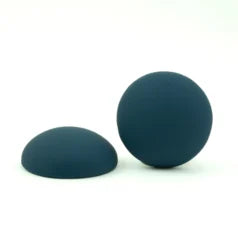 C01-507 Round Matt Cabochon – Navy 19mm