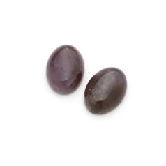 C07-090-1006 Amethyst Oval Cabochons, 10X14mm
