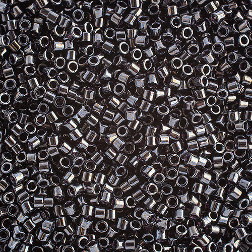 DB10 0001 Miyuki Delica 5.2g Vial Gunmetal sz 10