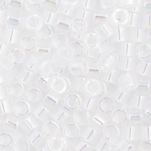 DB10 0051 Miyuki Delica 5.2g Vial Crystal AB sz 10