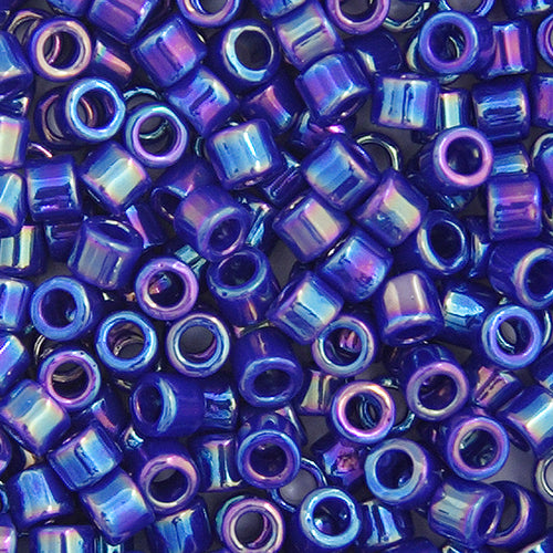 DB10 0165 Miyuki Delica 5.2g Vial Cobalt Blue Opaque AB sz 10