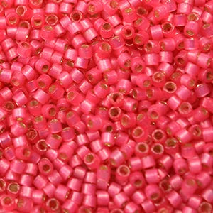 DB 2175 Miyuki Delica sz 11 Duracoat Silverlined Dyed Color – Hibiscus