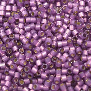 DB 2182 Miyuki Delica sz 11 Duracoat Silverlined Dyed Color – Lilac