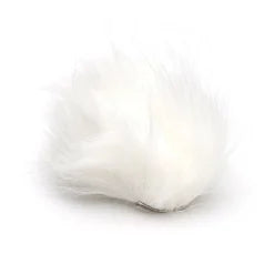 F01-704 White Caribou Fur 1×3 inch