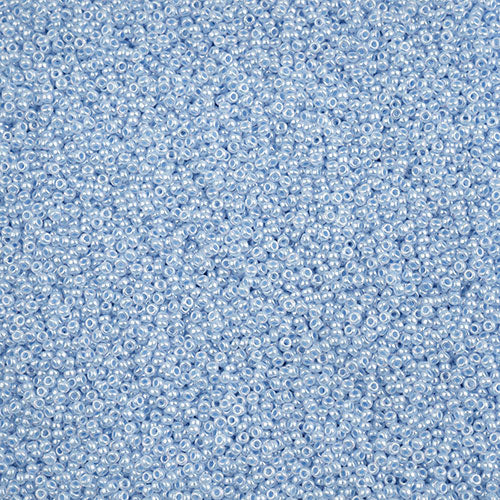 SB15 0524 Miyuki Seed Bead sz 15 Lt. Crystal Sapphire