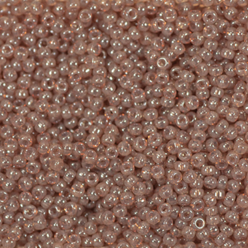 SB15 2371 Miyuki Seed Bead sz 15 Peach Blush Opaque