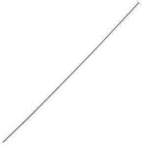 22601060 Head Pins 1.5in 21ga(.028) Rhodium LF NF 500 pieces