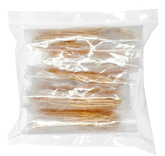 22601115 Eye Pins 1.5in 24ga(.020) Gold LF NF  500 pieces