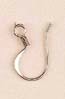 23610899 Fish Hook Earwire Slender 17mm Nickel Color LF NF  100 pieces
