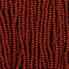 44O1107S Czech Preciosa Ornela sz 11/0 Opaque Brown