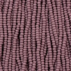 44O1131S Czech Preciosa sz 11 Opaque mauve