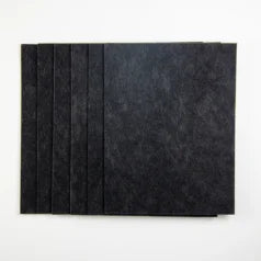 48-06 Lacy’s Stiff Stuff 6 sheets 4.25″ x 5.5″ – Black