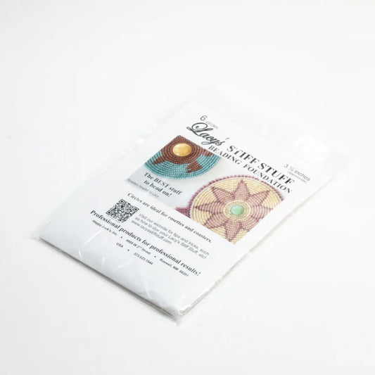 48-13 Lacy’s Stiff Stuff 3.5″ Diameter Circle White 6 pieces