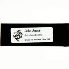 485503 John James Extra Long Beading Needles Size 12