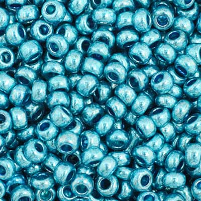 66435023B Czech Seed Bead 11 Metallic Blue 250g
