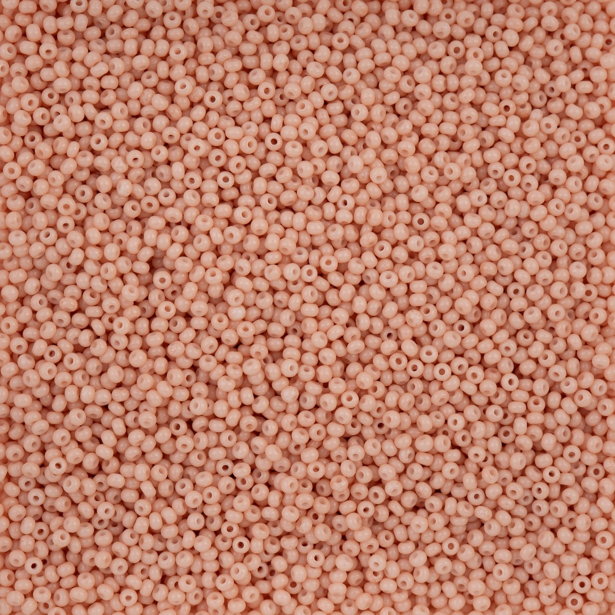 66440009B Czech Seed Bead 11 Light Orange Chalk Dyed Solgel 250g