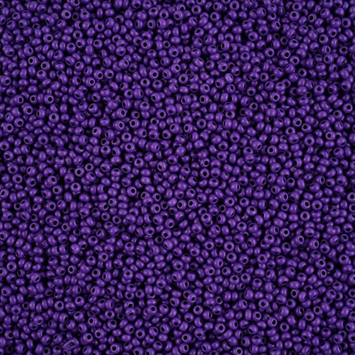 66443127B Czech Seed Beads 11 Terra Intensive Purple Matte
