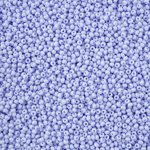66637015L Czech Seed Bead 11 Cut Opaque Mauve Blue