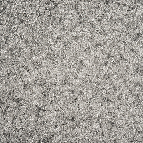 66637066L Czech Seed Bead 11 Cut Transparent Crystal 100g