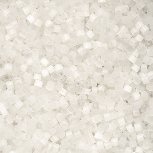 697cy11-1044 Cylin Bead sz 11 25g Bag Crystal Silk Satin