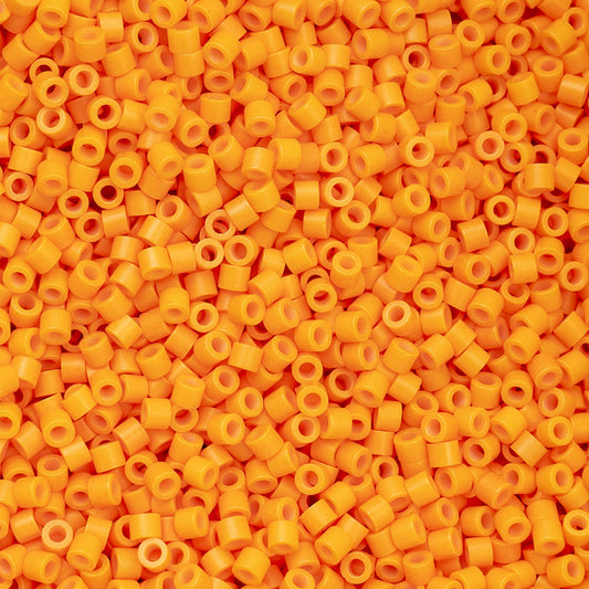 697cy11-1045 Cylin Bead sz 11 25g Bag Saffron Spice