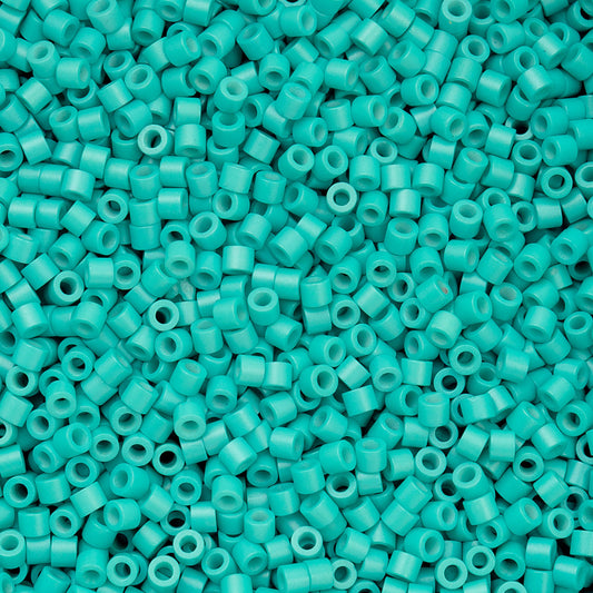 697cy11-1048 Cylin Bead sz 11 25g Bag Turquoise Green 9