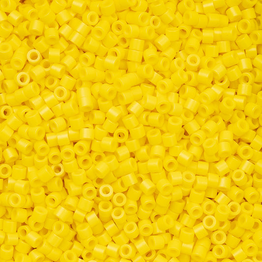 697cy11-1053 Cylin Bead sz 11 25g Bag Opaque Yellow