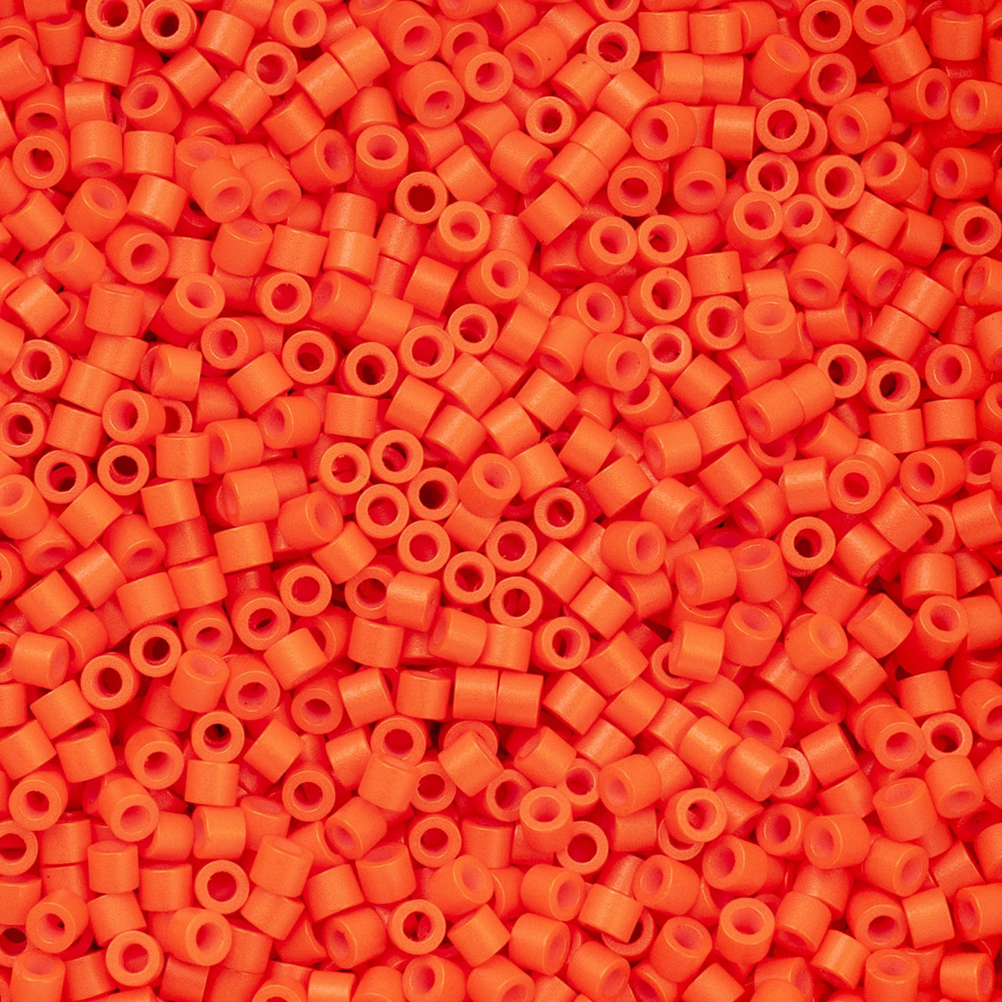 697cy11-1054 Cylin Bead sz 11 25g Bag Opaque Orange