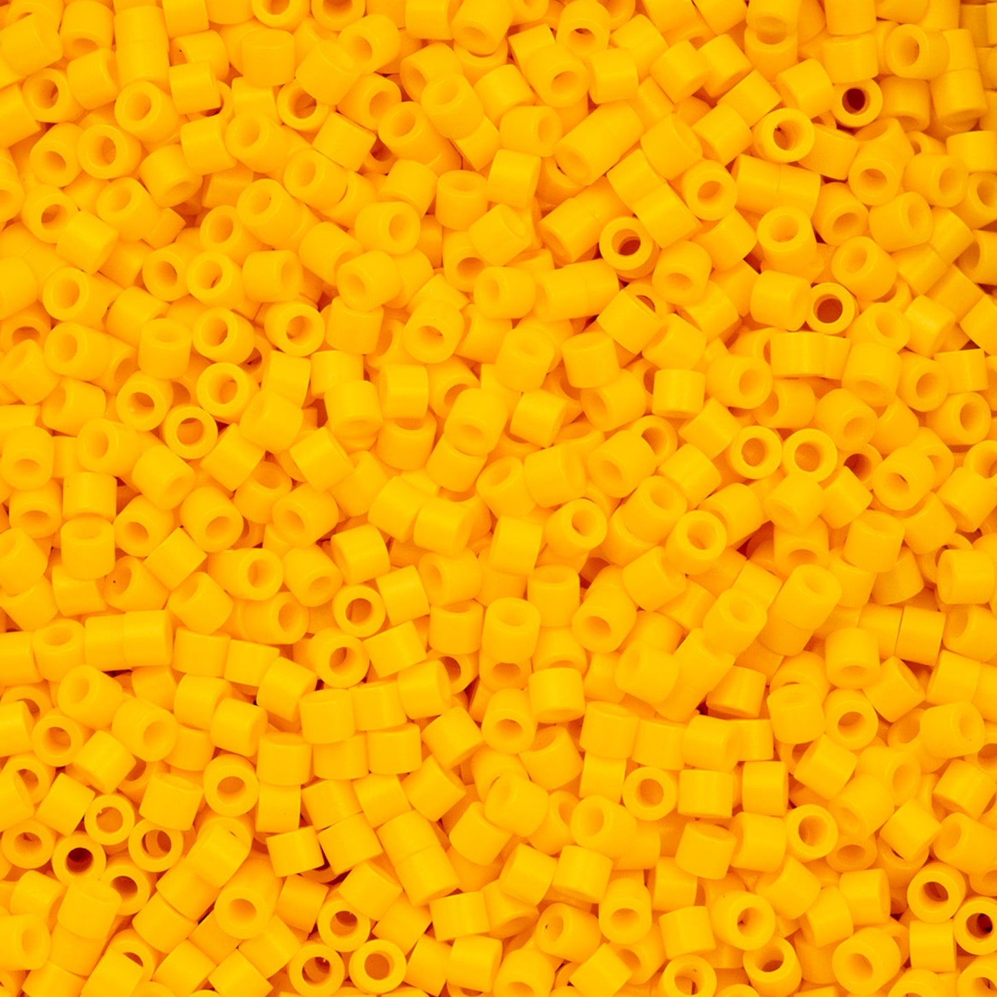 697cy11-1075 Cylin Bead sz 11 25g Bag Opaque Yellow Zest