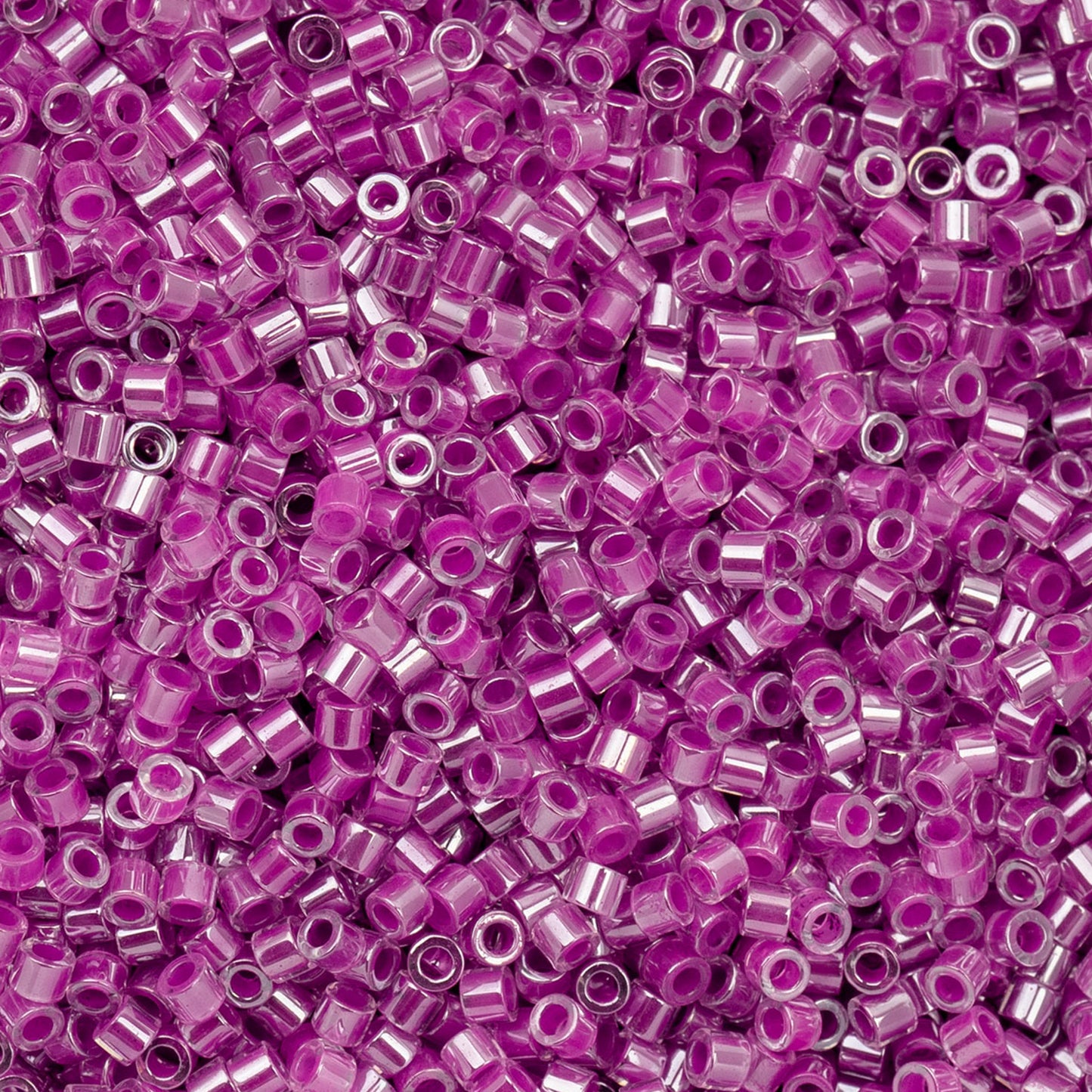 697cy11-1097 Cylin Bead sz 11 25g Bag Grape Neon Color