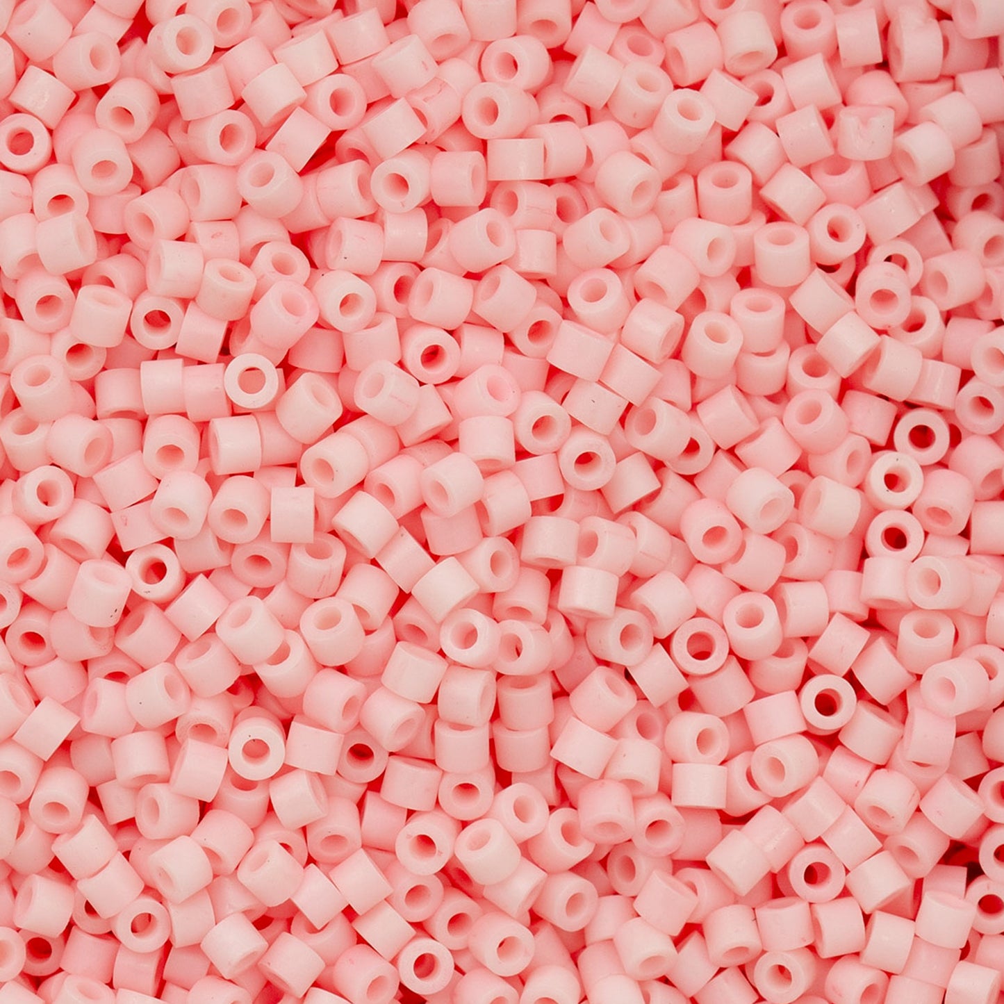 697cy11-1172 Cylin Bead sz 11 25g Bag Matte Macaron - Light Coral